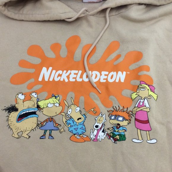 XL Rugrats Ahh Real Monsters Rugrats Rocco's Life Hey Arnold Hoodie - Picture 2 of 6